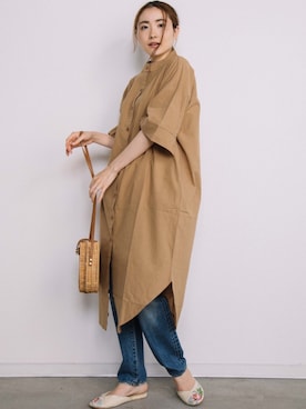 「eversince（エバーシンス）のアイテム」を使った、eversince_snap さん（レディース・162cm）の夏コーディネート