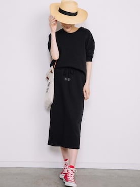 「HERMES（エルメス）のアイテム（バッグ）」を使った、eversince_snap さん（レディース・162cm）の夏コーディネート