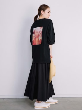 「ZARA（ザラ）のアイテム（帽子）」を使った、eversince_snap さん（レディース・162cm）の夏コーディネート