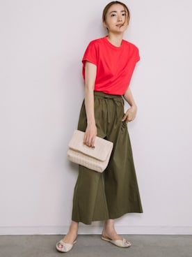 「eversince（エバーシンス）のアイテム」を使った、eversince_snap さん（レディース・162cm）の夏コーディネート