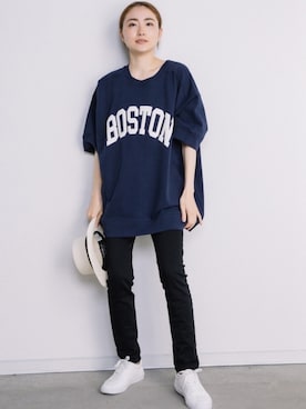 「eversince（エバーシンス）のアイテム」を使った、eversince_snap さん（レディース・162cm）の夏コーディネート