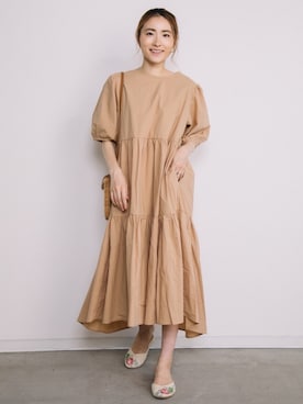 「eversince（エバーシンス）のアイテム」を使った、eversince_snap さん（レディース・162cm）の夏コーディネート