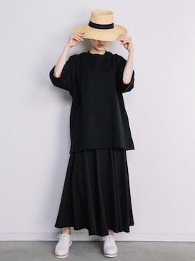 「eversince（エバーシンス）のアイテム」を使った、eversince_snap さん（レディース・162cm）の夏コーディネート