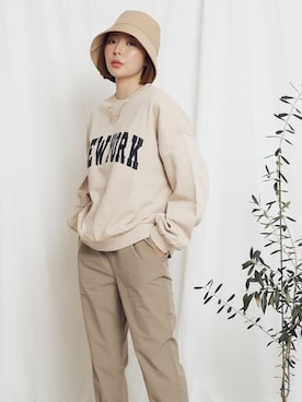 「eversince（エバーシンス）のアイテム」を使った、eversince_snap さん（レディース・162cm）の夏コーディネート