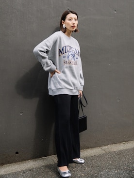 「eversince（エバーシンス）のアイテム」を使った、eversince_snap さん（レディース・162cm）の秋コーディネート