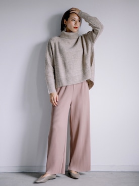 「eversince（エバーシンス）のアイテム」を使った、eversince_snap さん（レディース・162cm）の冬コーディネート