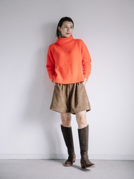 「eversince（エバーシンス）のアイテム」を使った、eversince_snap さん（レディース・162cm）の冬コーディネート