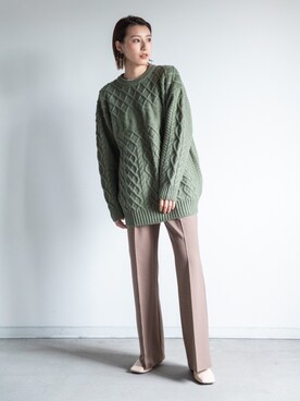 「miniyu（ミニュウ）のアイテム」を使った、eversince_snap さん（レディース・162cm）の冬コーディネート