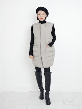 「eversince（エバーシンス）のアイテム」を使った、eversince_snap さん（レディース・162cm）の冬コーディネート