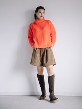 「eversince（エバーシンス）のアイテム」を使った、eversince_snap さん（レディース・162cm）の冬コーディネート