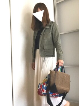 ちこさん(レディース・160cm)の春コーディネート