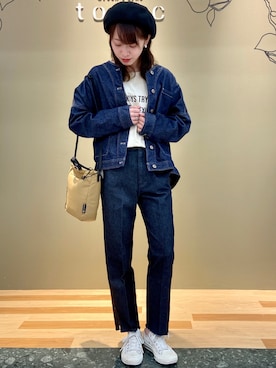 「サーモベレー」｜yuka☻さん（レディース・159cm）の冬コーディネート