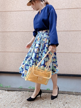 rui☺︎さん（レディース・158cm）の夏コーディネート