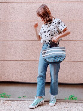 rui☺︎さん（レディース・158cm）の夏コーディネート