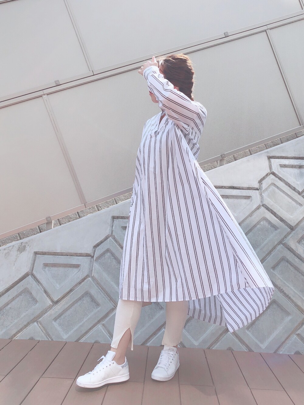 ジャーナルスタンダード ストライプ ワンピース JQストライプワンピース｜ベーセーストックのアウトレット通販