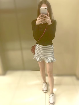 「XXX（マミロ）のアイテム」を使った、kbee0120さん（レディース・160cm）の秋コーディネート