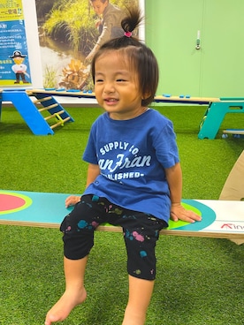 RENさん（キッズ・90cm）の秋コーディネート