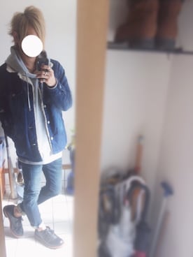 「Daniel Wellington」｜「アイテム（ブルゾン）」を使った、りゃうさん（メンズ・172cm）の冬コーディネート