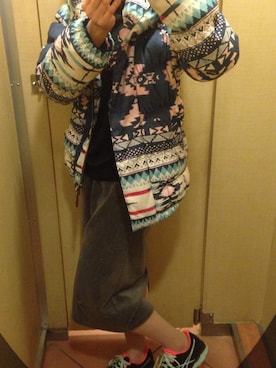 「Import & Select（インポートアンドセレクト）のアイテム（スカート）」を使った、ぽちえさん（レディース・163cm）の冬コーディネート