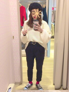 おまおさん（レディース・151cm）の冬コーディネート