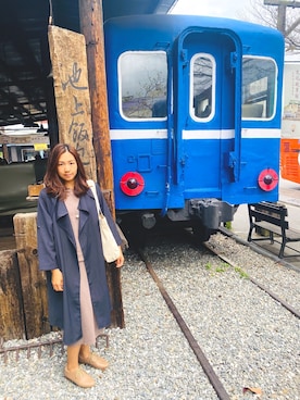 「LOVFEE（ラッフィ）のアイテム（オールインワン・サロペット）」を使った、Jessieさん（レディース・167cm）の春コーディネート