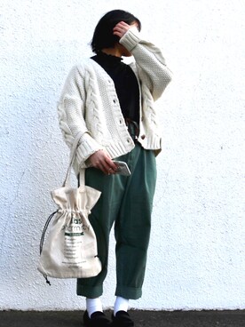 Zozo ゾゾ のトートバッグを使った人気ファッションコーディネート Wear