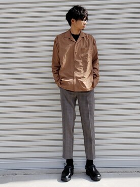 DKさん（メンズ・170cm）の秋コーディネート