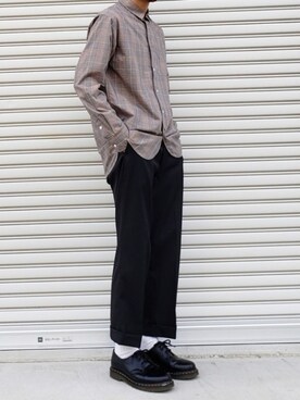 DKさん（メンズ・170cm）の秋コーディネート