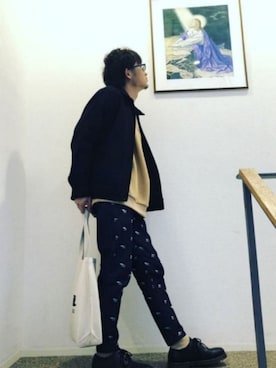 DKさん（メンズ・170cm）の冬コーディネート