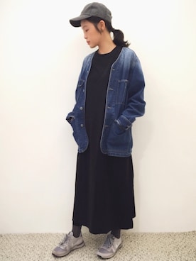 「SEVENDAYS=SUNDAY（セブンデイズサンデイ）のアイテム（テーラードジャケット）」を使った、ina*:.｡さん（レディース・159cm）の秋コーディネート