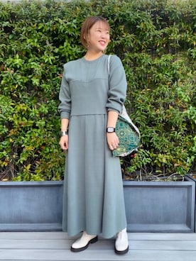 藤井　オデット エ オディール スタッフさん（レディース・154cm）の秋コーディネート