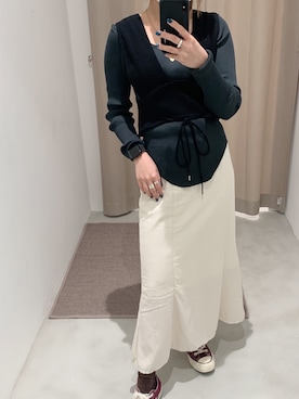 akari.nさん（レディース・153cm）の春コーディネート