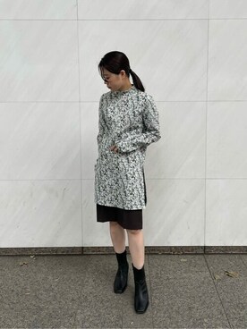 akari.nさん（レディース・153cm）の秋コーディネート