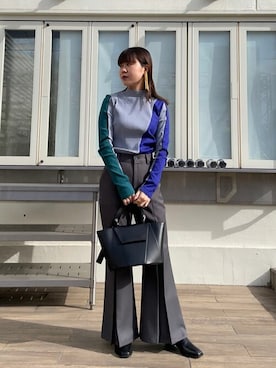 akari.nさん（レディース・153cm）の冬コーディネート