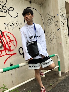 「FentyPumaByRihanna」｜MIDWEST_ECさん（メンズ・174cm）の春コーディネート
