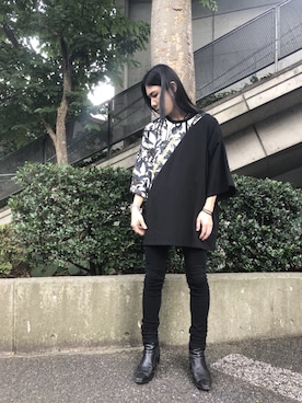 「yoshiokubo（ヨシオクボ）のアイテム」を使った、MIDWEST_ECさん（メンズ・173cm）の夏コーディネート