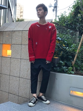 「AMBUSH（アンブッシュ）のアイテム」を使った、MIDWEST_ECさん（メンズ・174cm）の夏コーディネート