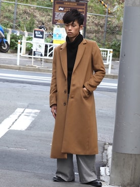 「フユコーデ」｜「アイテム（その他アウター）」を使った、MIDWEST_ECさん（メンズ・174cm）の秋コーディネート