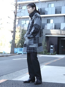 「AMBUSH（アンブッシュ）のアイテム（パンツ）」を使った、MIDWEST_ECさん（メンズ・173cm）の冬コーディネート