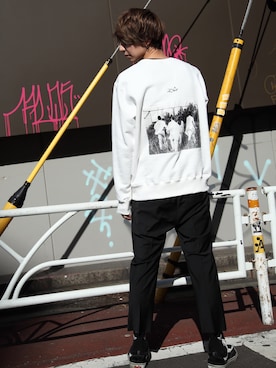 「liberum（リベルム）のアイテム（パンツ）」を使った、MIDWEST_ECさん（メンズ・173cm）の冬コーディネート