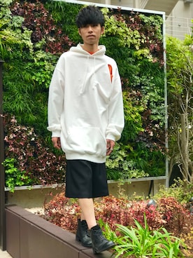 「liberum（リベルム）のアイテム（パンツ）」を使った、MIDWEST_ECさん（メンズ・174cm）の春コーディネート
