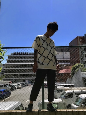 「DIET BUTCHER（ダイエットブッチャー）のアイテム」を使った、MIDWEST_ECさん（メンズ・173cm）の春コーディネート