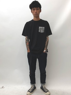 「yoshiokubo（ヨシオクボ）のアイテム」を使った、MIDWEST_ECさん（メンズ・173cm）の夏コーディネート