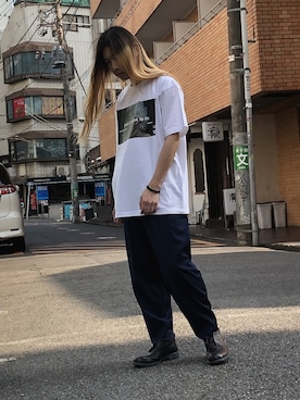 「DISCOVERED（ディスカバード）のアイテム」を使った、MIDWEST_ECさん（メンズ・173cm）の夏コーディネート