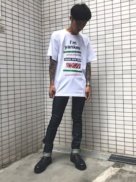 「DISCOVERED（ディスカバード）のアイテム」を使った、MIDWEST_ECさん（メンズ・173cm）の秋コーディネート