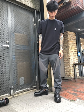 「yoshiokubo（ヨシオクボ）のアイテム」を使った、MIDWEST_ECさん（メンズ・173cm）の秋コーディネート