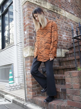 「PADRONE（パドローネ）のアイテム」を使った、MIDWEST_ECさん（メンズ・173cm）の秋コーディネート