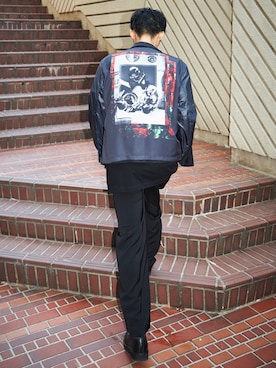 「DIET BUTCHER（ダイエットブッチャー）のアイテム」を使った、MIDWEST_ECさん（メンズ・173cm）の春コーディネート