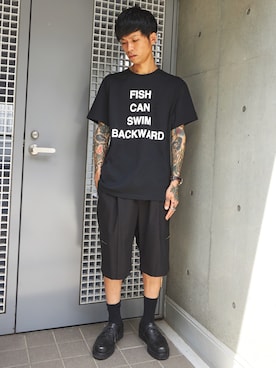 「DIET BUTCHER（ダイエットブッチャー）のアイテム」を使った、MIDWEST_ECさん（メンズ・173cm）の夏コーディネート