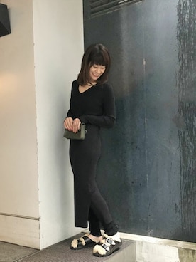 「CAMINANDO（カミナンド）のアイテム」を使った、nano・universe lady's　STAFFさん（レディース・162cm）の秋コーディネート